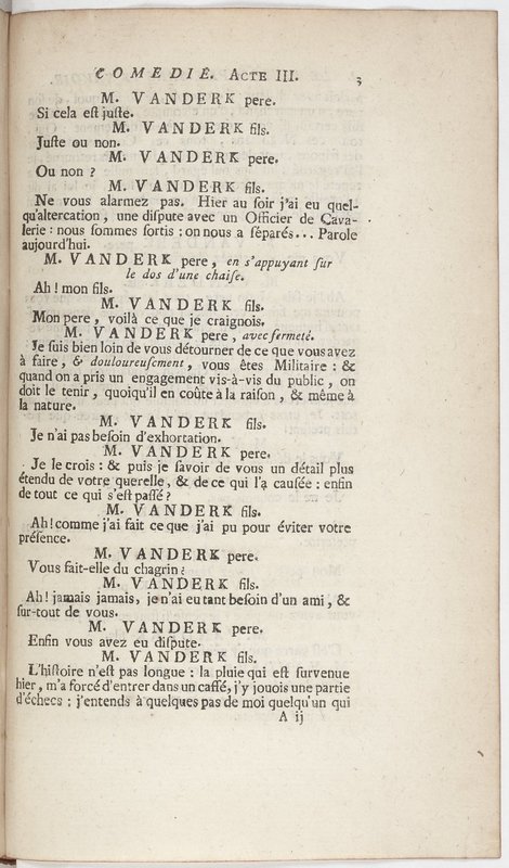 Philosophe sans le savoir (Le), comédie en prose et en cinq actes… par M. Sedaine. [Paris, les Comédiens français, 2 novembre 1765]