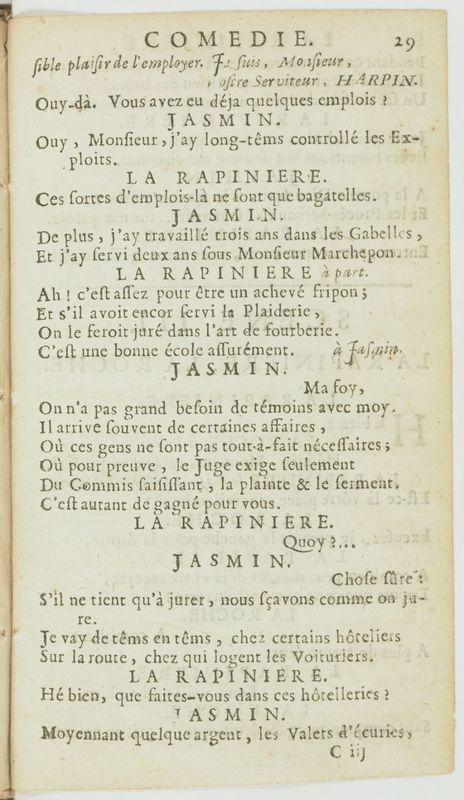 Rapinière, ou l'Intéressé (La), comédie, par M. de Barquebois. Avec les vers retranchés Rapinière, ou l'Intéressé (La), comédie, par M. de Barquebois. Avec les vers retranchés