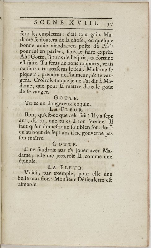 Gageure imprévue (La), comédie en prose et en un acte… par M. Sedaine. [Paris, les Comédiens français, 27 mai 1768]