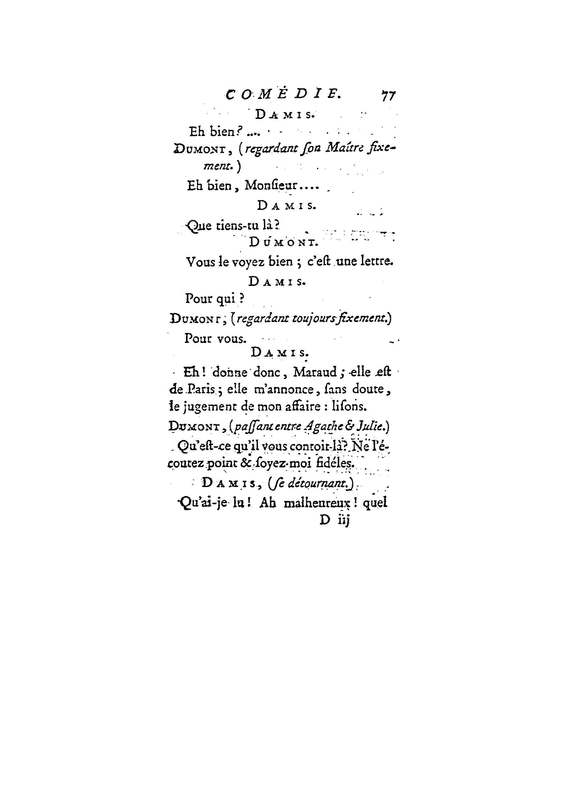 Julie, ou le Bon Père, comédie en trois actes et en prose / par M. D* N**, … Julie, ou le Bon Père, comédie en trois actes et en prose / par M. D* N**, …