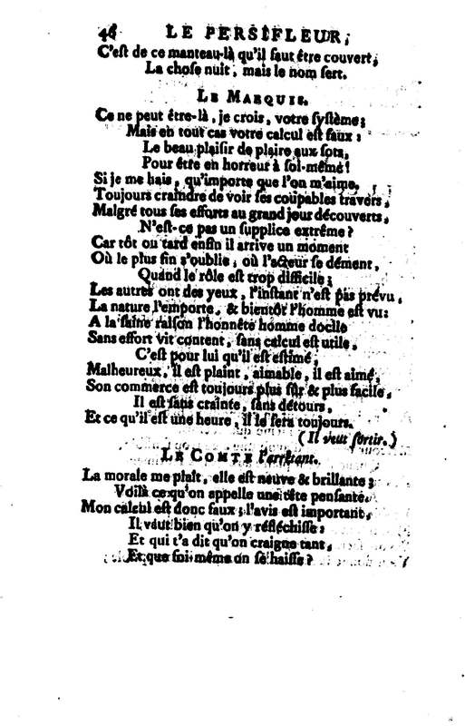 Persifleur (Le), comédie en trois actes et en vers… par M. de Sauvigny Persifleur (Le), comédie en trois actes et en vers… par M. de Sauvigny
