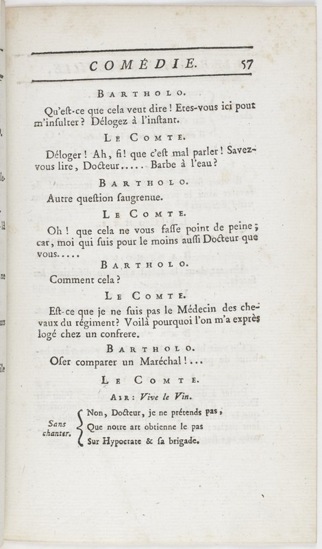Barbier de Séville, ou la Précaution inutile (Le), comédie en quatre actes ; par M. de Beaumarchais ; représentée & tombée sur le théâtre de la Comédie Françoise aux Tuileries, le 23 de février 1775 Barbier de Séville, ou la Précaution inutile (Le), comédie en quatre actes ; par M. de Beaumarchais ; représentée & tombée sur le théâtre de la Comédie Françoise aux Tuileries, le 23 de février 1775