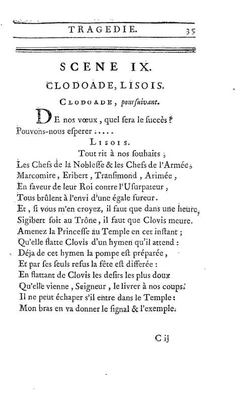 Childéric, tragédie… Childéric, tragédie…