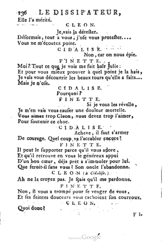 Dissipateur ou l’honnête-friponne (Le), comédie Dissipateur ou l’honnête-friponne (Le), comédie