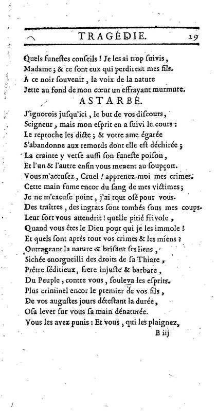 Astarbé, tragédie, par M. Colardeau. Représentée pour la première fois par les Comédiens françois ordinaires du Roi, le 27 février 1758 Astarbé, tragédie, par M. Colardeau. Représentée pour la première fois par les Comédiens françois ordinaires du Roi, le 27 février 1758