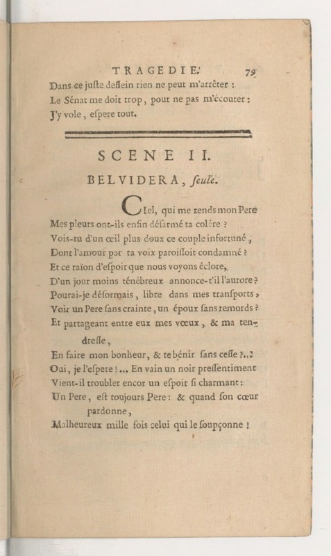 Venise sauvée, tragedie. Représentée par les Comédiens françois, le 5 décembre 1746… [Seconde édition]