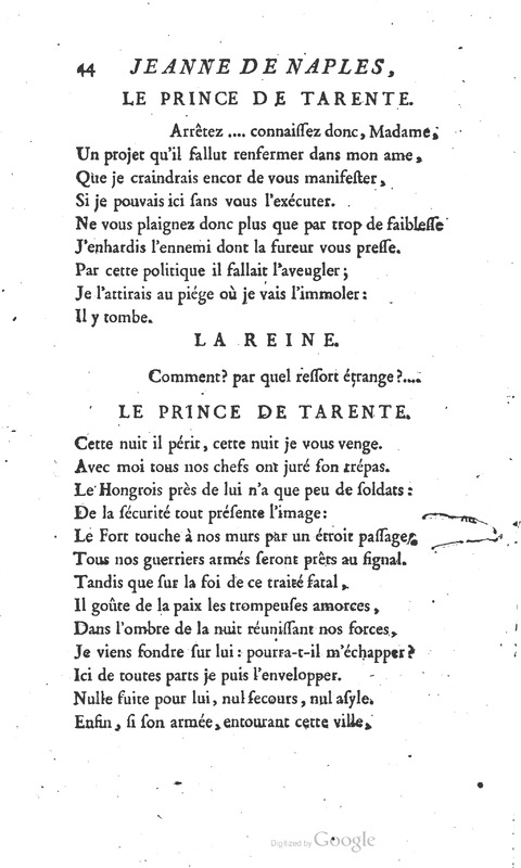 Jeanne de Naples, Tragédie en cinq actes et en vers Jeanne de Naples, Tragédie en cinq actes et en vers