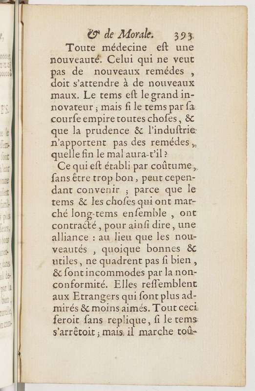 Essais du chevalier Bacon, chancelier d'Angleterre, sur divers sujets de politique, et de morale