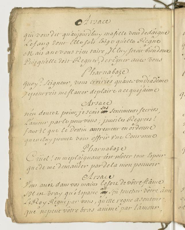 Artaxare, tragédie en cing actes et en vers