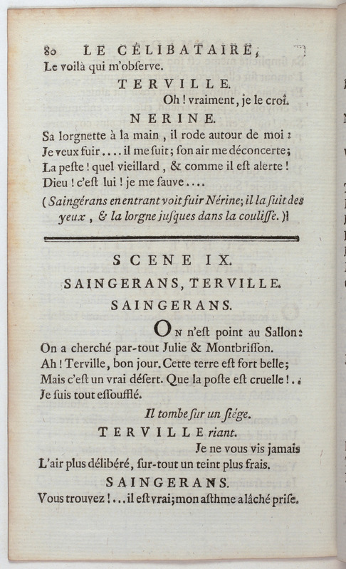 Célibataire (Le), comédie en cinq actes et en vers, représentée pour la première fois par les Comédiens françois, le 20 septembre 1775 Célibataire (Le), comédie en cinq actes et en vers, représentée pour la première fois par les Comédiens françois, le 20 septembre 1775