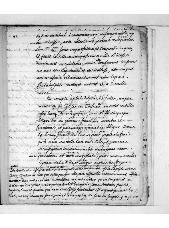 Voyage au continent américain par un Français en 1777, et Réflexions philosophiques sur ces nouveaux républicains