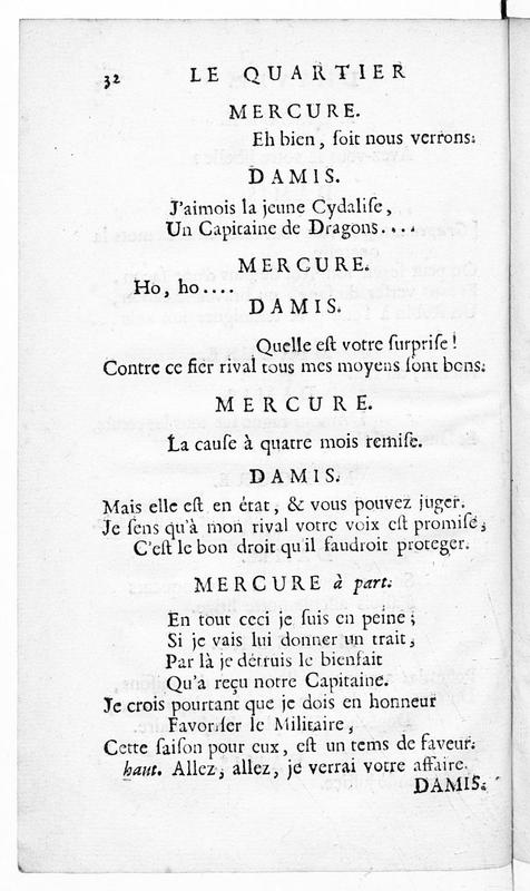 Quartier d'hyver (Le), comédie en un acte et en vers, représentée pour la première fois par les Comédiens françois ordinaires du Roi, le 4 décembre 1744 Quartier d'hyver (Le), comédie en un acte et en vers, représentée pour la première fois par les Comédiens françois ordinaires du Roi, le 4 décembre 1744