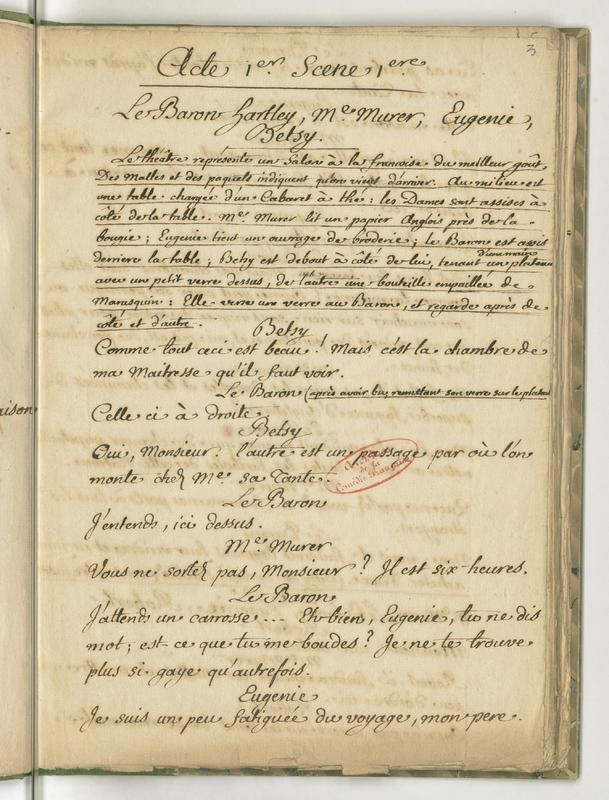 Eugénie, drame en cinq actes et en prose Eugénie, drame en cinq actes et en prose