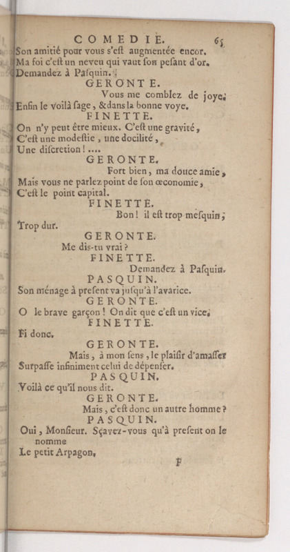 Dissipateur, ou l'Honneste Friponne (Le), comédie