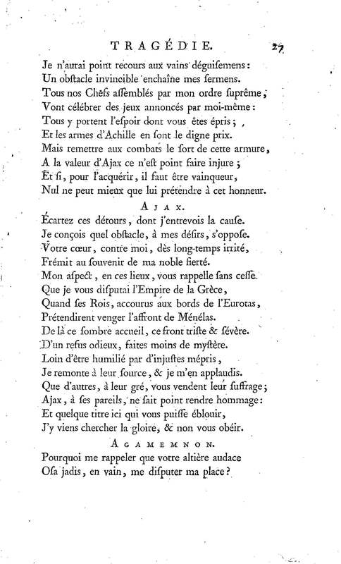 Ajax, tragédie par M. Poinsinet de Sivry Ajax, tragédie par M. Poinsinet de Sivry