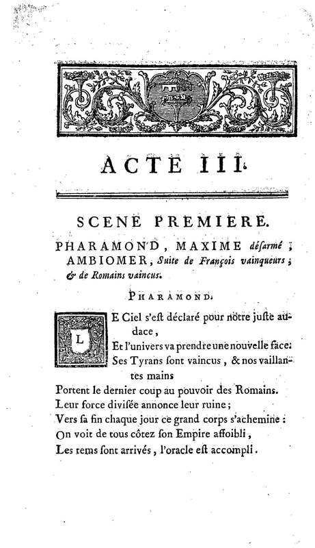 Pharamond, tragédie, par M. de C*** Pharamond, tragédie, par M. de C***