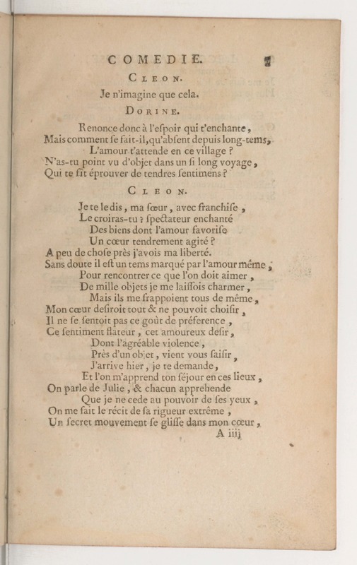 École amoureuse (L'), comédie en un acte, en vers, représentée pour la première fois par les Comédiens ordinaires du Roi, le 11 septembre 1747 École amoureuse (L'), comédie en un acte, en vers, représentée pour la première fois par les Comédiens ordinaires du Roi, le 11 septembre 1747