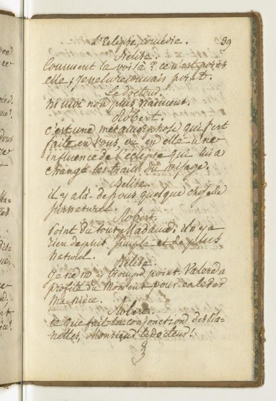 Éclipse (L’), comédie en un acte et en prose Éclipse (L’), comédie en un acte et en prose