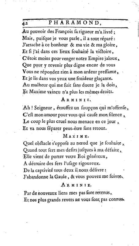 Pharamond, tragédie, par M. de C***