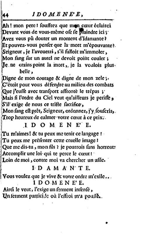 Idoménée, tragédie, par M. Le Mierre, représentée pour la première fois, par les Comédiens françois ordinaires du Roi, le lundi 13 février 1764