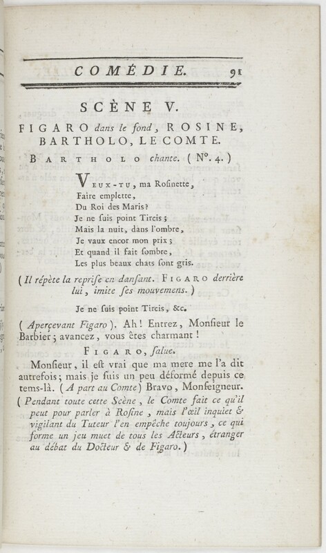 Barbier de Séville, ou La précaution inutile (Le), comédie en quatre actes