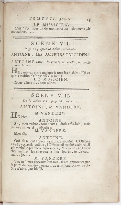 Philosophe sans le savoir (Le), comédie en prose et en cinq actes… par M. Sedaine. [Paris, les Comédiens français, 2 novembre 1765]