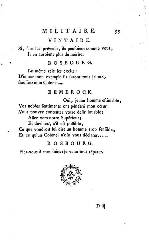 Discipline militaire du Nord (La), drame en quatre actes, en vers libres Discipline militaire du Nord (La), drame en quatre actes, en vers libres