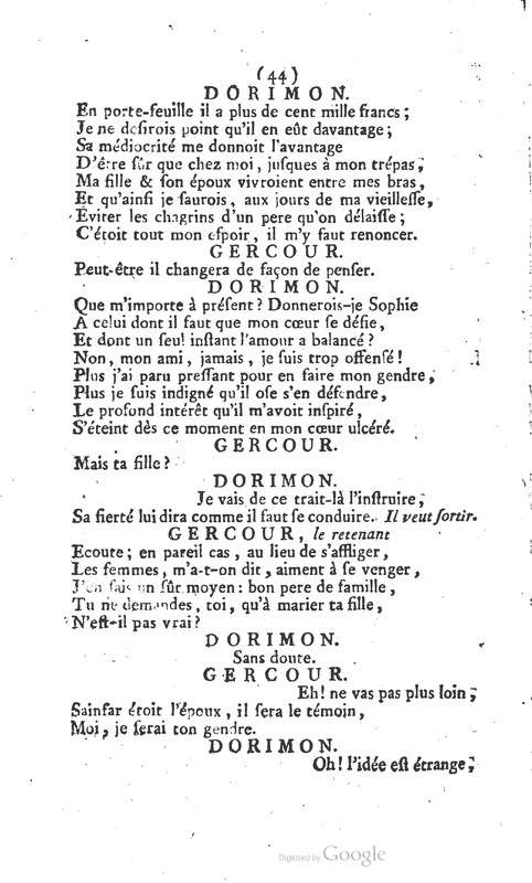 Vieux garçon (Le), comédie en cinq actes, en vers Vieux garçon (Le), comédie en cinq actes, en vers
