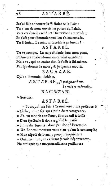 Astarbé, tragédie, par M. Colardeau. Représentée pour la première fois par les Comédiens françois ordinaires du Roi, le 27 février 1758 Astarbé, tragédie, par M. Colardeau. Représentée pour la première fois par les Comédiens françois ordinaires du Roi, le 27 février 1758
