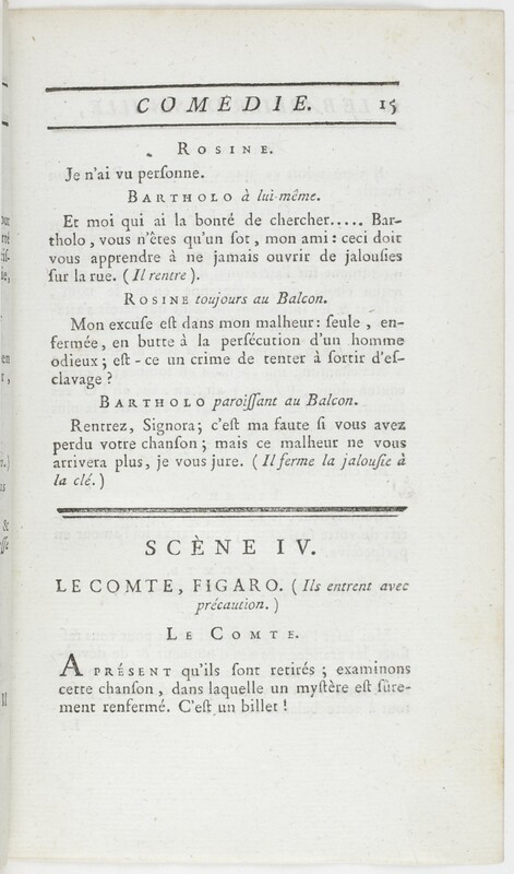 Barbier de Séville, ou La précaution inutile (Le), comédie en quatre actes