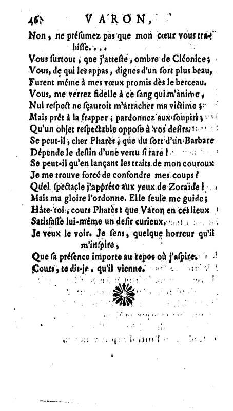Varon, tragédie. Par M. le vicomte de Graves, capitaine au régiment de C… Varon, tragédie. Par M. le vicomte de Graves, capitaine au régiment de C…
