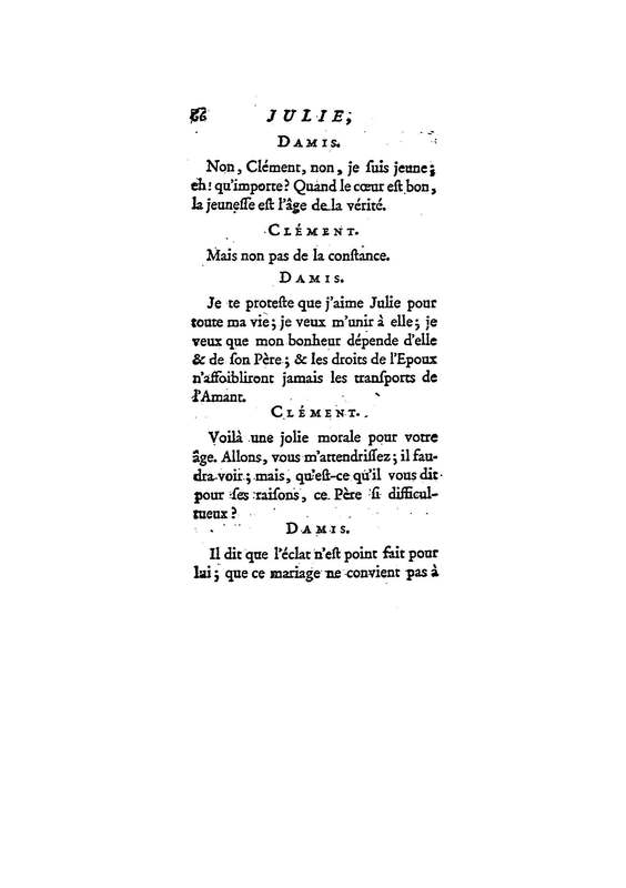 Julie, ou le Bon Père, comédie en trois actes et en prose / par M. D* N**, … Julie, ou le Bon Père, comédie en trois actes et en prose / par M. D* N**, …