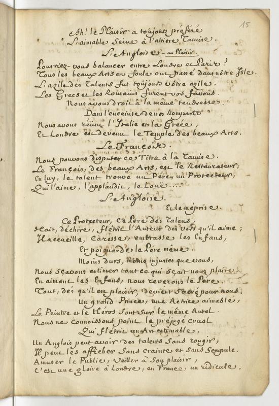 Plaisir (Le), comédie en un acte et en vers libres Plaisir (Le), comédie en un acte et en vers libres