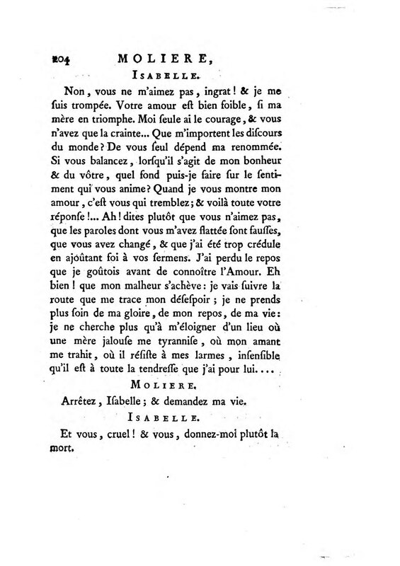 Molière, drame en cinq actes en prose; imité de Goldoni Molière, drame en cinq actes en prose; imité de Goldoni