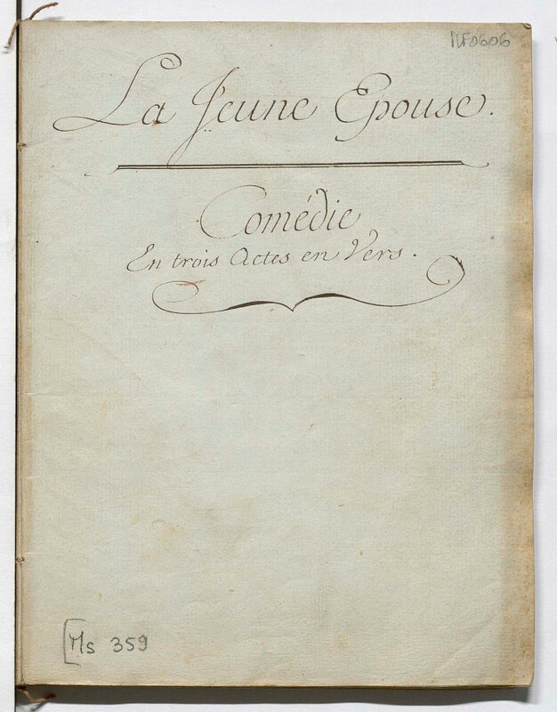 Jeune Épouse (La), comédie en trois actes et en vers Jeune Épouse (La), comédie en trois actes et en vers