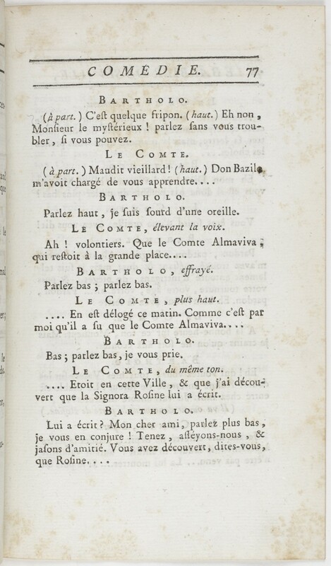 Barbier de Séville, ou La précaution inutile (Le), comédie en quatre actes