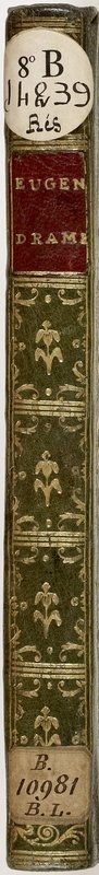 Eugénie, drame en cinq actes en prose, enrichi de figures en taille-douce ; avec un Essai sur le drame sérieux Eugénie, drame en cinq actes en prose, enrichi de figures en taille-douce ; avec un Essai sur le drame sérieux