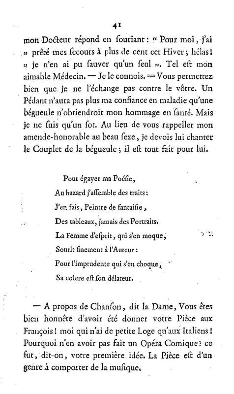 Barbier de Séville, ou la Précaution inutile (Le), comédie en quatre actes, par M. de Beaumarchais, représentée sur le théâtre de la Comédie Française le 23 février 1775 (avec une Lettre modérée sur la chute et la critique du Barbier de Séville)