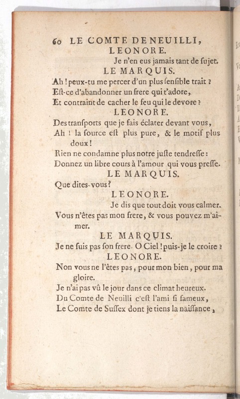 Comte de Neuilli, ou le Duc de Surrey (Le), comédie héroïque de M. de Boissy… Comte de Neuilli, ou le Duc de Surrey (Le), comédie héroïque de M. de Boissy…