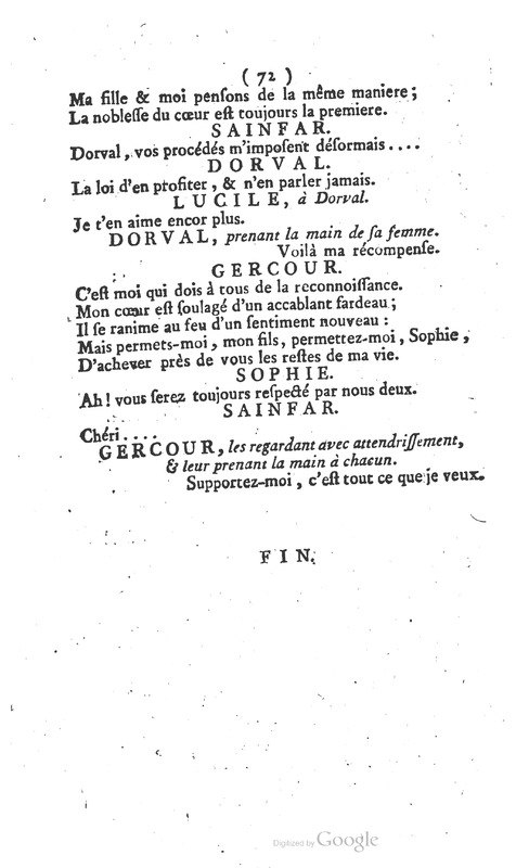 Vieux garçon (Le), comédie en cinq actes, en vers