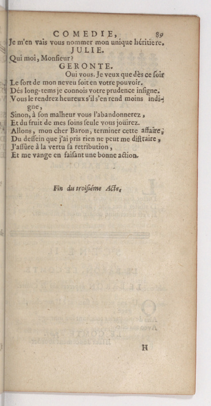 Dissipateur, ou l'Honneste Friponne (Le), comédie Dissipateur, ou l'Honneste Friponne (Le), comédie