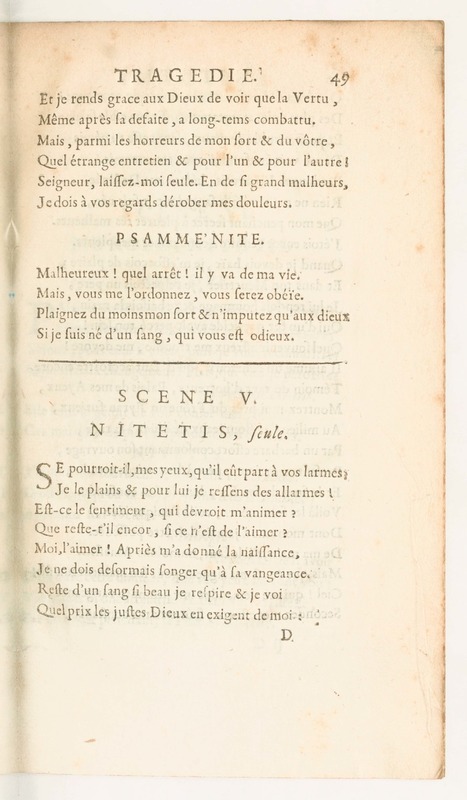 Nitetis tragédie Nitetis tragédie