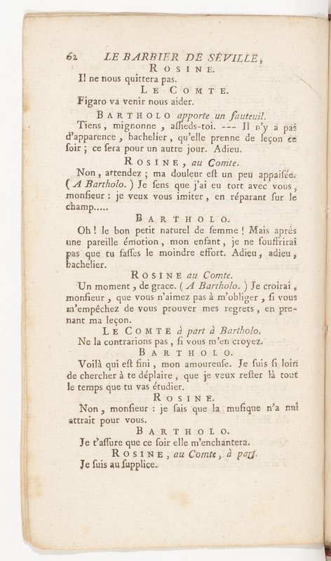 Barbier de Séville, ou la Précaution inutile (Le), comédie en quatre actes, par M. de Beaumarchais, représentée sur le théâtre de la Comédie Française le 23 février 1775 (avec une Lettre modérée sur la chute et la critique du Barbier de Séville) Barbier de Séville, ou la Précaution inutile (Le), comédie en quatre actes, par M. de Beaumarchais, représentée sur le théâtre de la Comédie Française le 23 février 1775 (avec une Lettre modérée sur la chute et la critique du Barbier de Séville)