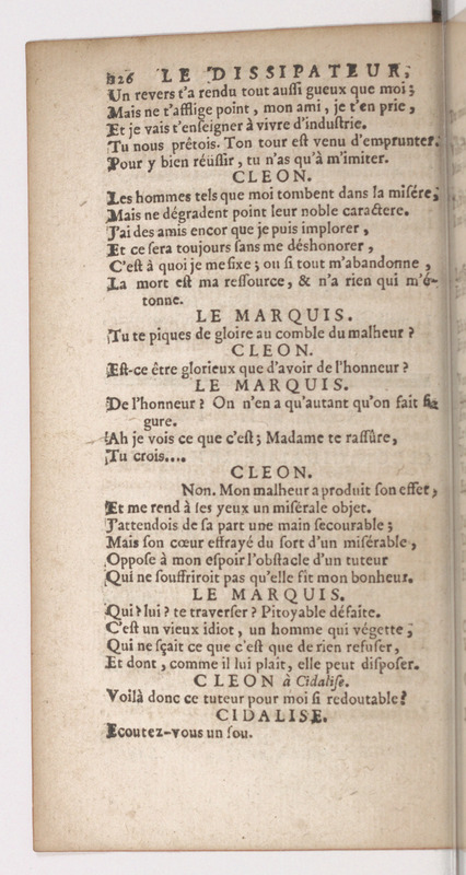 Dissipateur, ou l'Honneste Friponne (Le), comédie Dissipateur, ou l'Honneste Friponne (Le), comédie