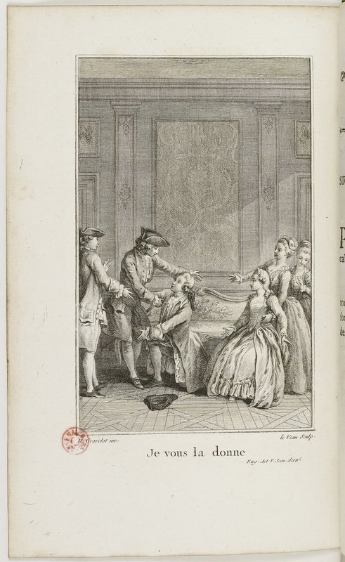 Eugénie, drame en cinq actes en prose, enrichi de figures en taille-douce ; avec un Essai sur le drame sérieux Eugénie, drame en cinq actes en prose, enrichi de figures en taille-douce ; avec un Essai sur le drame sérieux