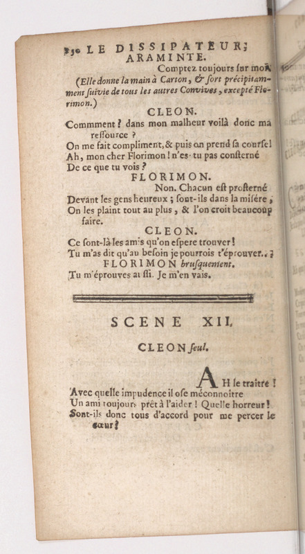 Dissipateur, ou l'Honneste Friponne (Le), comédie Dissipateur, ou l'Honneste Friponne (Le), comédie