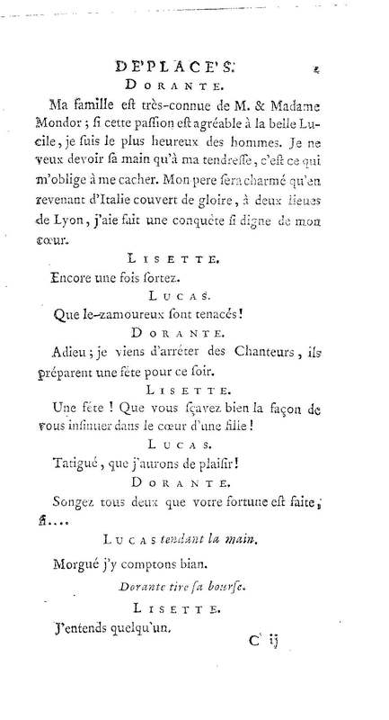 Acteurs déplacés ou l'Amant comedien (Les). Comedie en un acte. Avec un prologue & un divertissement. Représentée pour la premiere fois par les Comédiens ordinaires du Roi, le 14 octobre 1735… Acteurs déplacés ou l'Amant comedien (Les). Comedie en un acte. Avec un prologue & un divertissement. Représentée pour la premiere fois par les Comédiens ordinaires du Roi, le 14 octobre 1735…