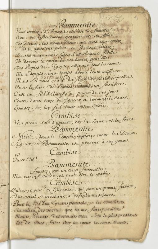 Nitetis, tragédie en cinq actes et en vers