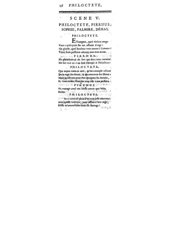 Philoctete, tragedie, par M. de Chateaubrun, de l'Académie françoise Philoctete, tragedie, par M. de Chateaubrun, de l'Académie françoise