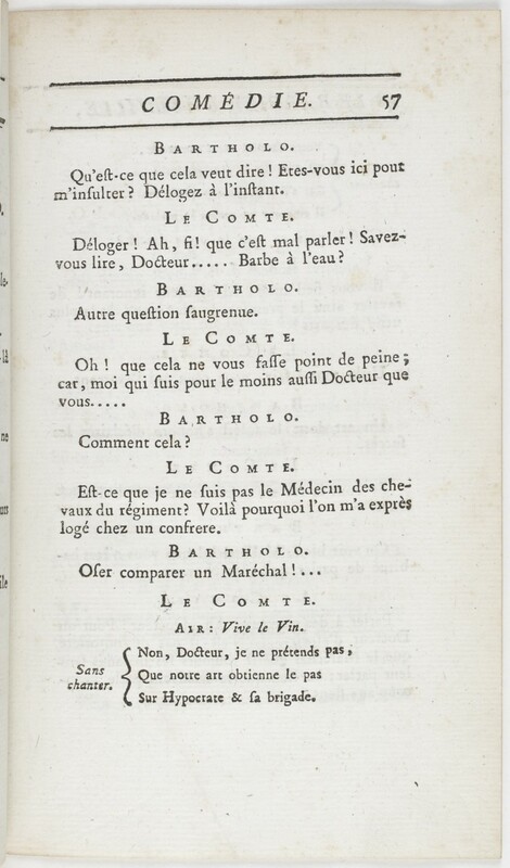 Barbier de Séville, ou La précaution inutile (Le), comédie en quatre actes